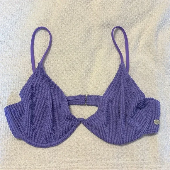 Billabong Summer High Reese and Summer High Rider Violet Cove Bikini size 14 NWT - Picture 2 of 9